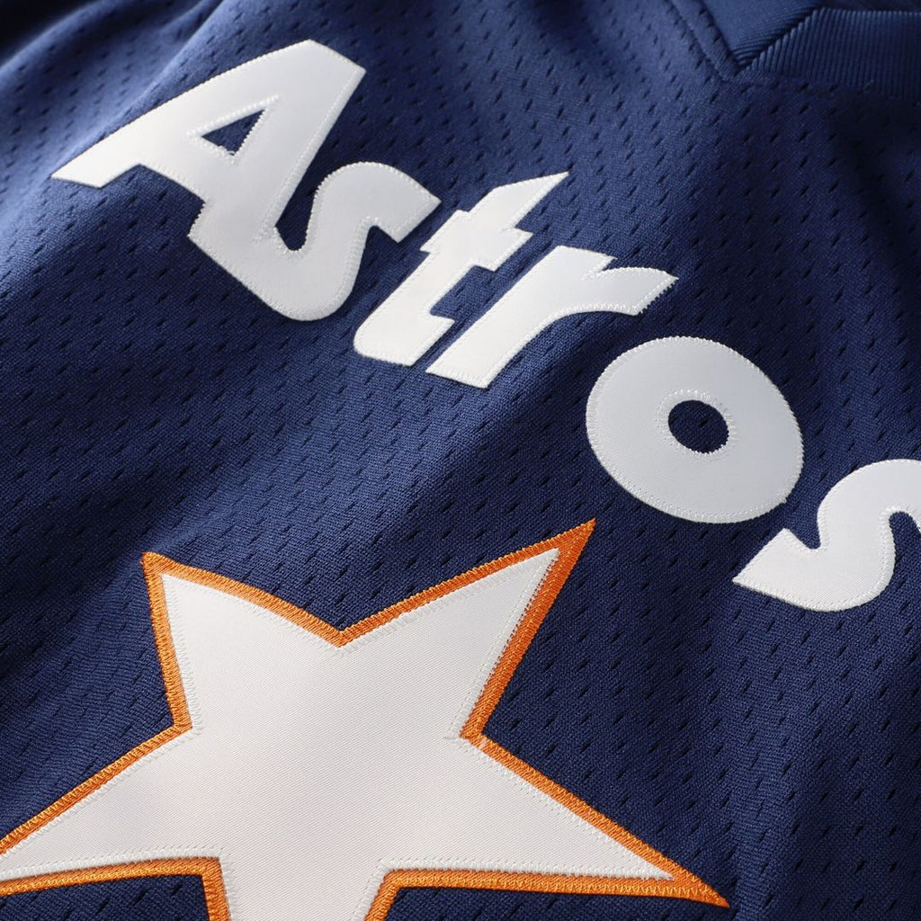 Nolan Ryan Houston Astros Mitchell & Ness Toddler Throwback Mesh Batting Practice Jersey - Navy Official MLB Team Apparel Baseball Fan Gear