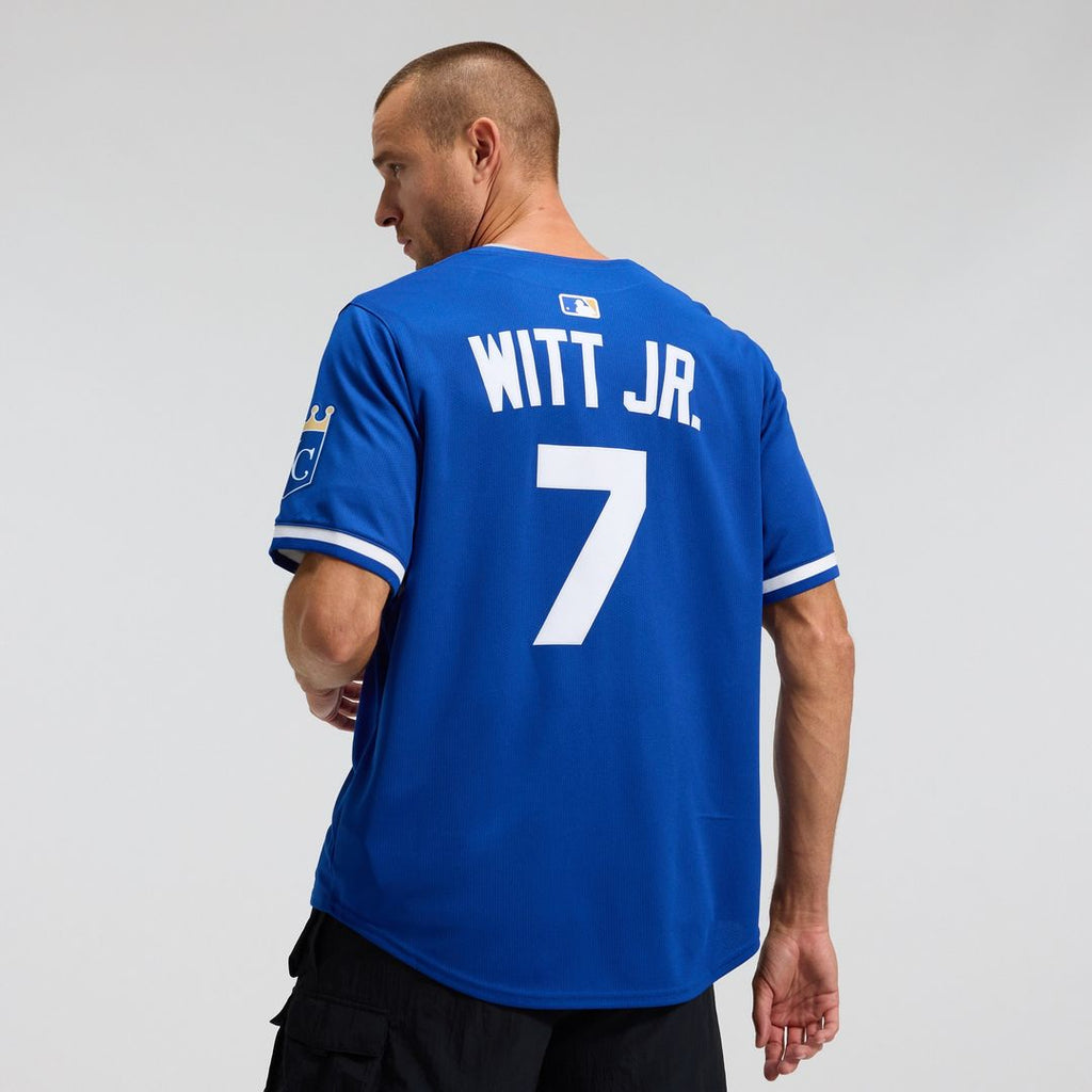 Bobby Witt Jr. Kansas City Royals Nike Alternate 2 Limited Player Jersey - Royal Official MLB Team Apparel Baseball Fan Gear