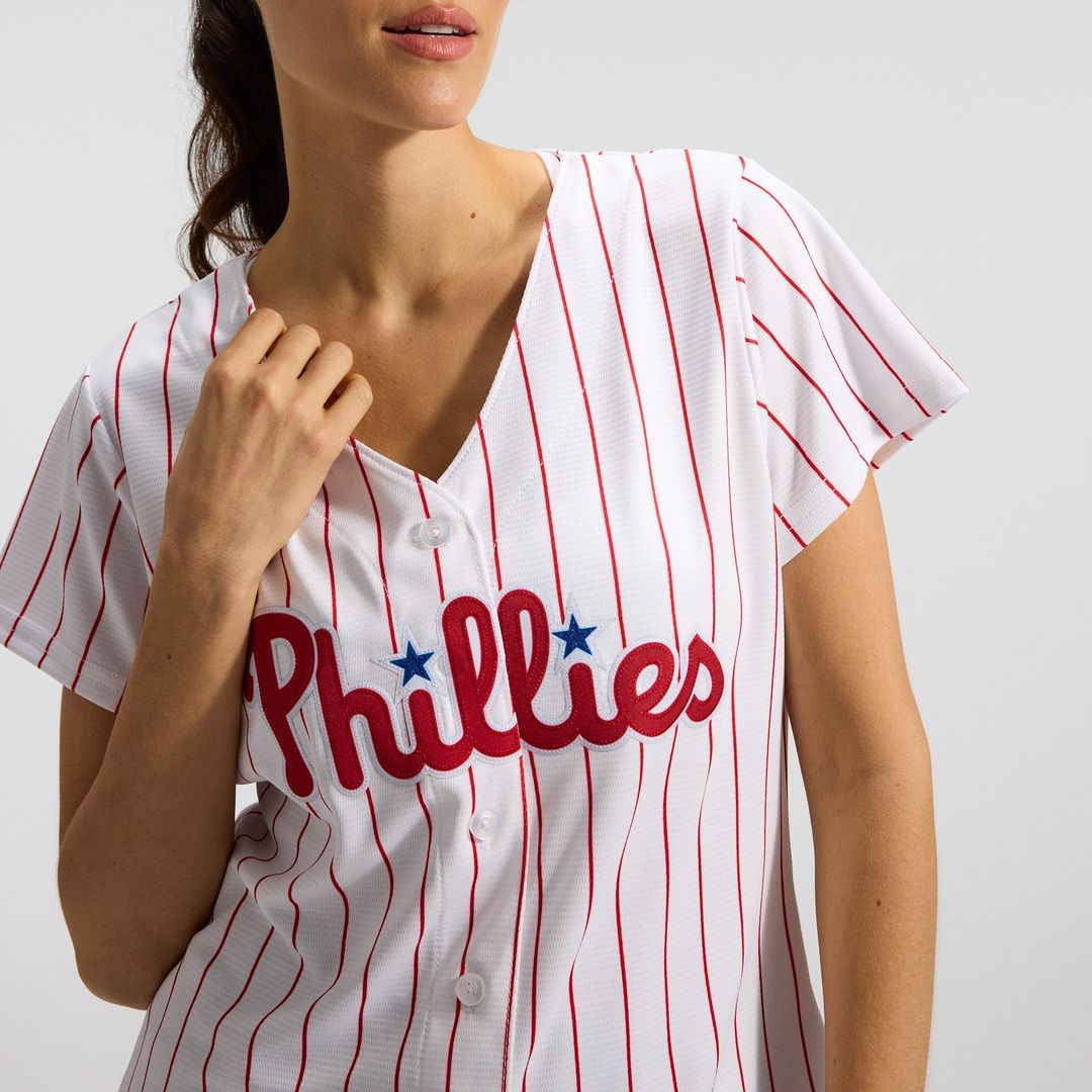 Philadelphia Phillies Nike Women's Home Replica Team Jersey - White Official MLB Team Apparel Baseball Fan Gear