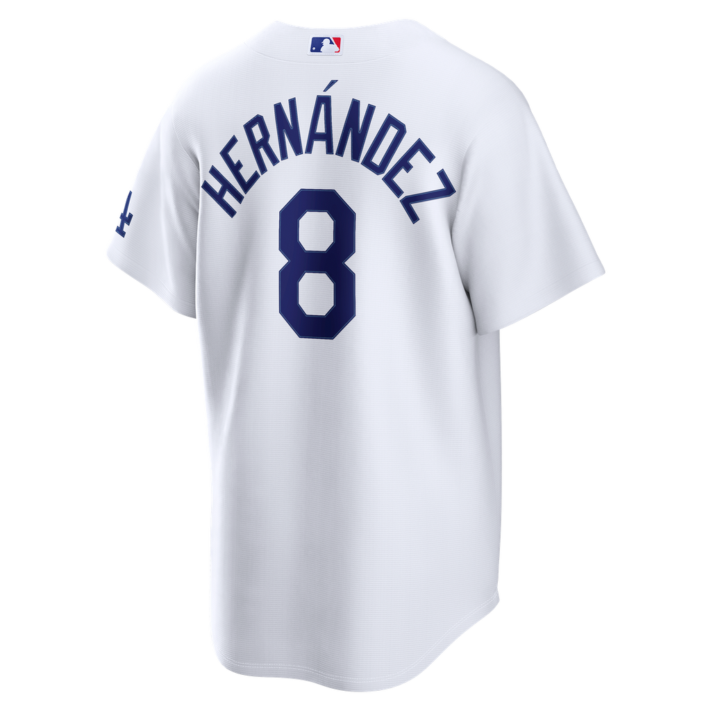 Enrique Hernández Los Angeles Dodgers Nike Home Stadium Jersey - White Official MLB Team Apparel Baseball Fan Gear