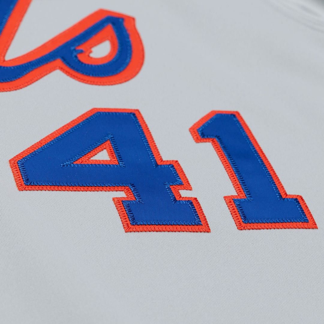 Tom Seaver New York Mets Mitchell & Ness 1976 Authentic Jersey - Gray Official MLB Team Apparel Baseball Fan Gear