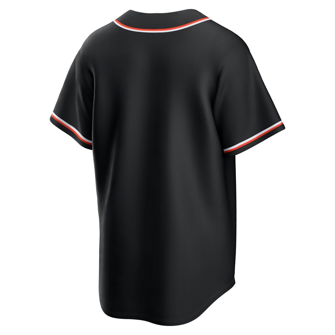 Baltimore Orioles Nike Fashion Replica Black Out Jersey Official MLB Team Apparel Baseball Fan Gear