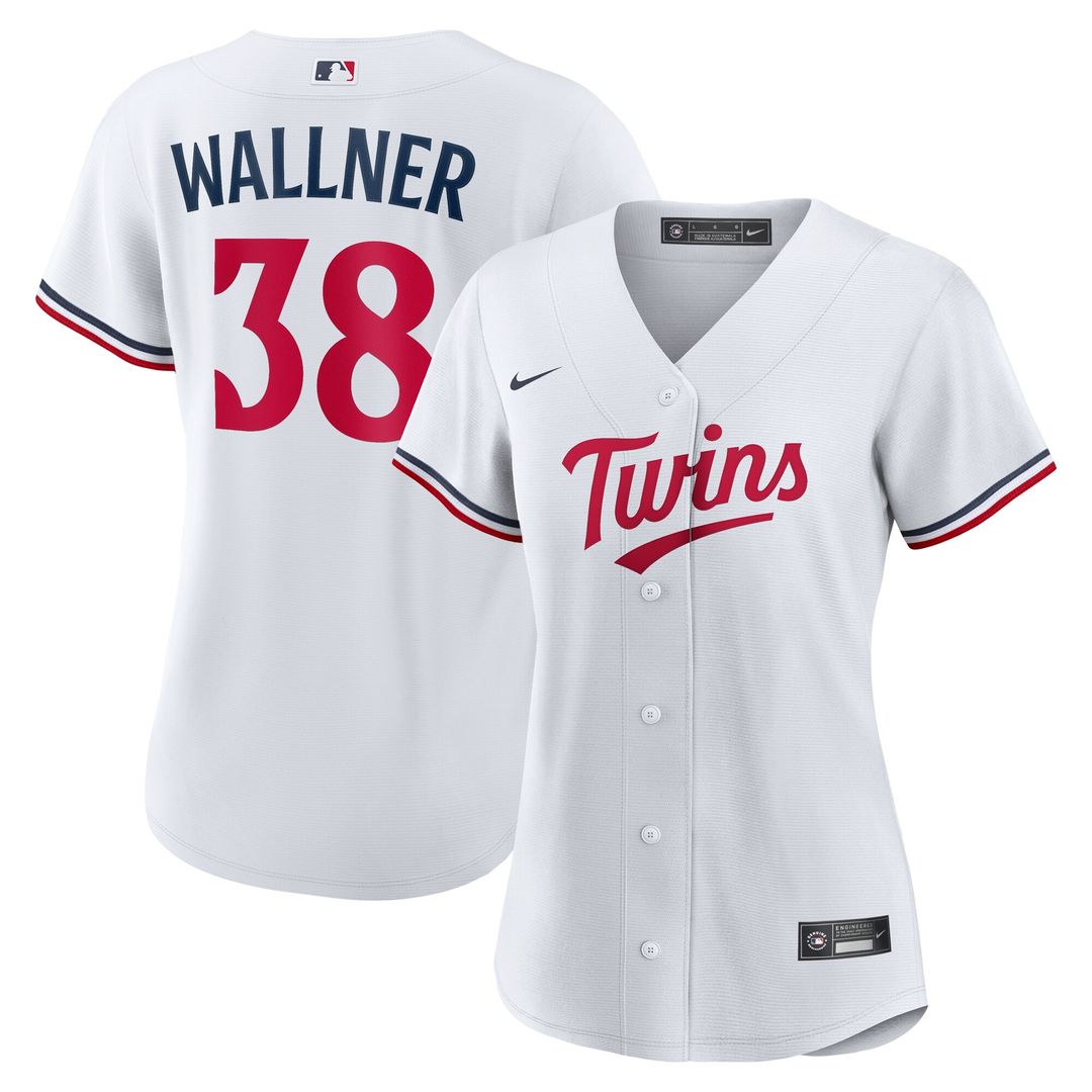 Matt Wallner Minnesota Twins Nike Women's Home Replica Jersey - White Official MLB Team Apparel Baseball Fan Gear