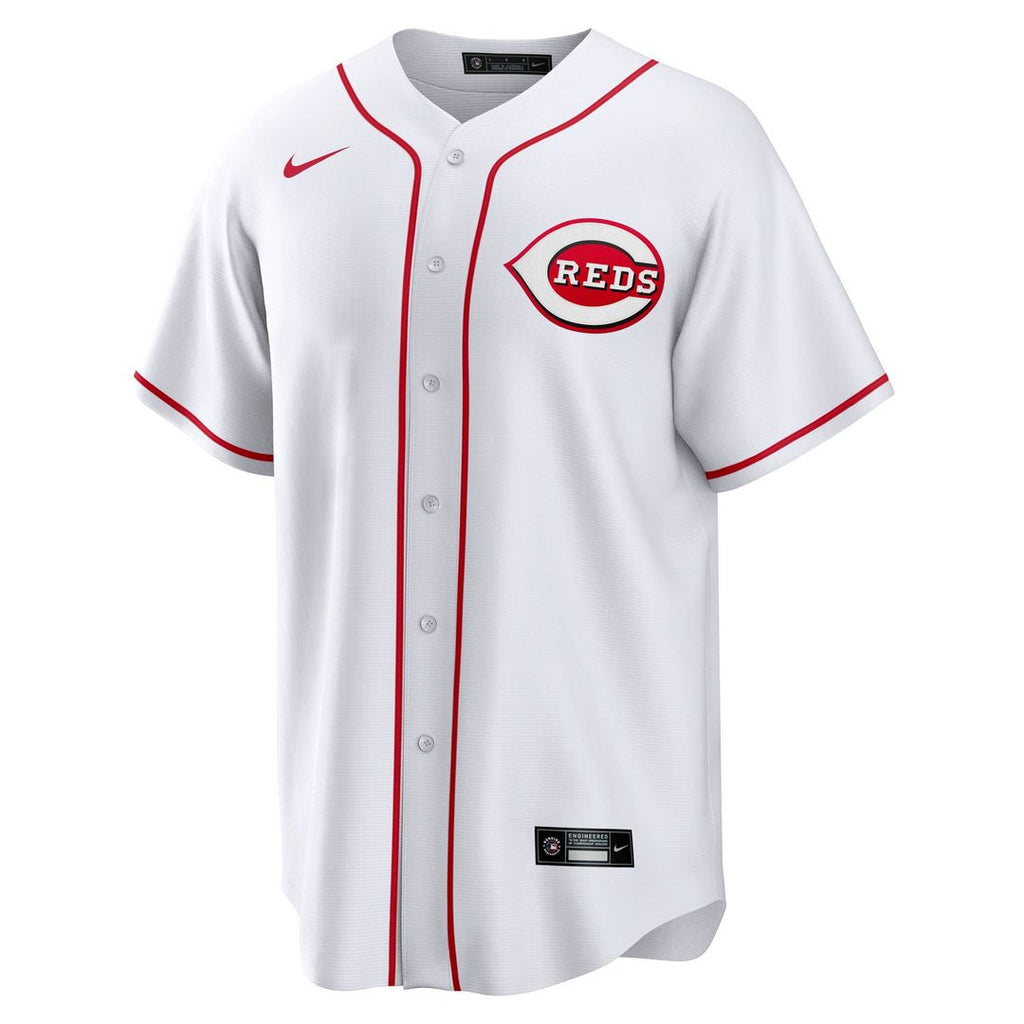 Jose Trevino Cincinnati Reds Nike Home Replica Jersey - White Official MLB Team Apparel Baseball Fan Gear