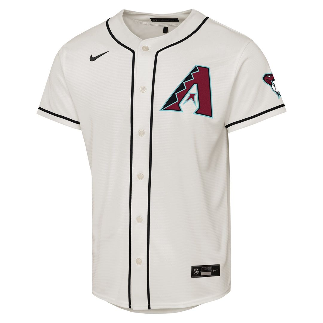 Corbin Carroll Arizona Diamondbacks Nike Youth Home Stadium Jersey - Cream Official MLB Team Apparel Baseball Fan Gear