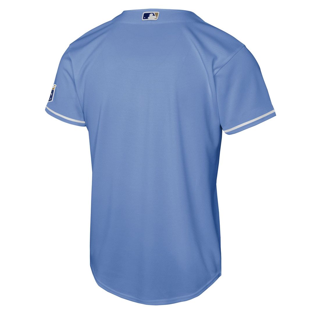 Kansas City Royals Nike Youth Alternate Stadium Jersey - Light Blue Official MLB Team Apparel Baseball Fan Gear