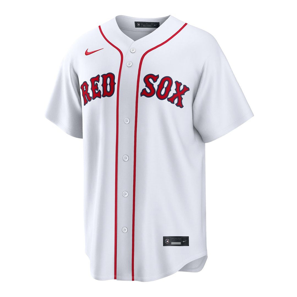 Carlos Narváez Boston Red Sox Nike Home Replica Jersey - White Official MLB Team Apparel Baseball Fan Gear