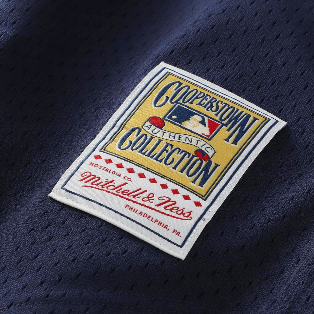 Reggie Jackson California Angels Mitchell & Ness Authentic Batting Practice Jersey - Navy Official MLB Team Apparel Baseball Fan Gear
