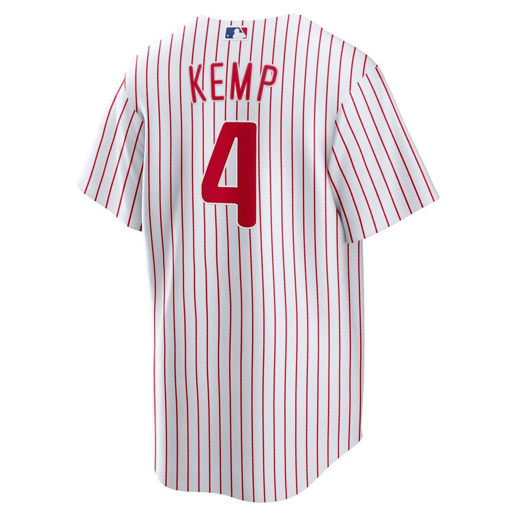 Otto Kemp Philadelphia Phillies Nike Home Replica Jersey - White Official MLB Team Apparel Baseball Fan Gear