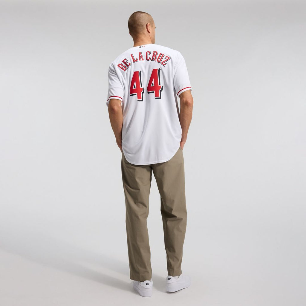 Elly De La Cruz Cincinnati Reds Nike Alternate 2 Replica Jersey - White Official MLB Team Apparel Baseball Fan Gear
