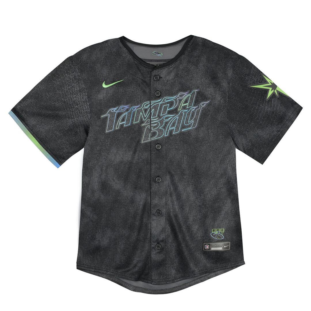 Tampa Bay Rays Nike Toddler City Connect Team Limited Jersey - Black Official MLB Team Apparel Baseball Fan Gear