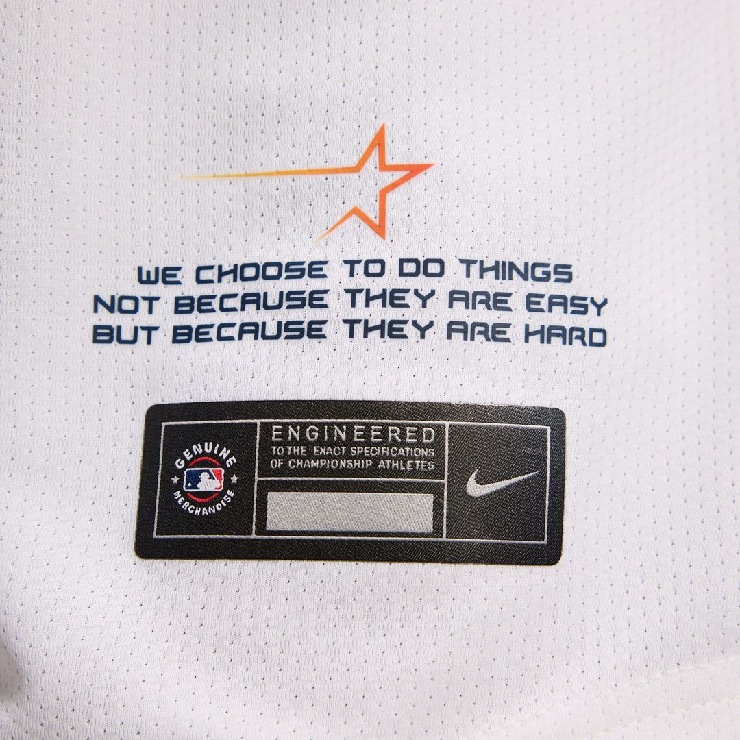 Houston Astros Nike Women's 2025 City Connect Limited Jersey - White Official MLB Team Apparel Baseball Fan Gear