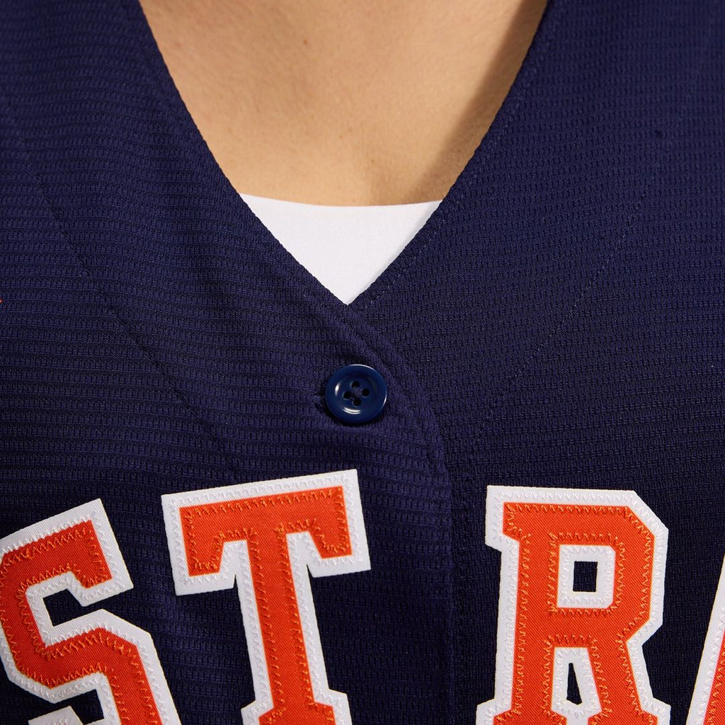 Jose Altuve Houston Astros Nike Women's Alternate Replica Player Jersey - Navy Official MLB Team Apparel Baseball Fan Gear