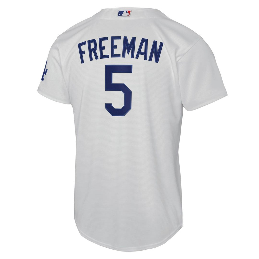 Freddie Freeman Los Angeles Dodgers Nike Youth Home Stadium Jersey - White Official MLB Team Apparel Baseball Fan Gear