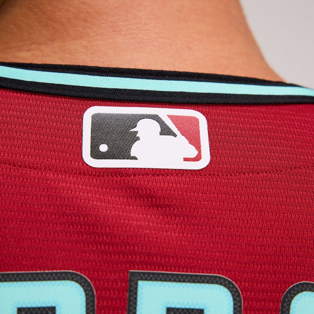 Corbin Carroll Arizona Diamondbacks Nike Alternate 2 Replica Jersey - Crimson Official MLB Team Apparel Baseball Fan Gear