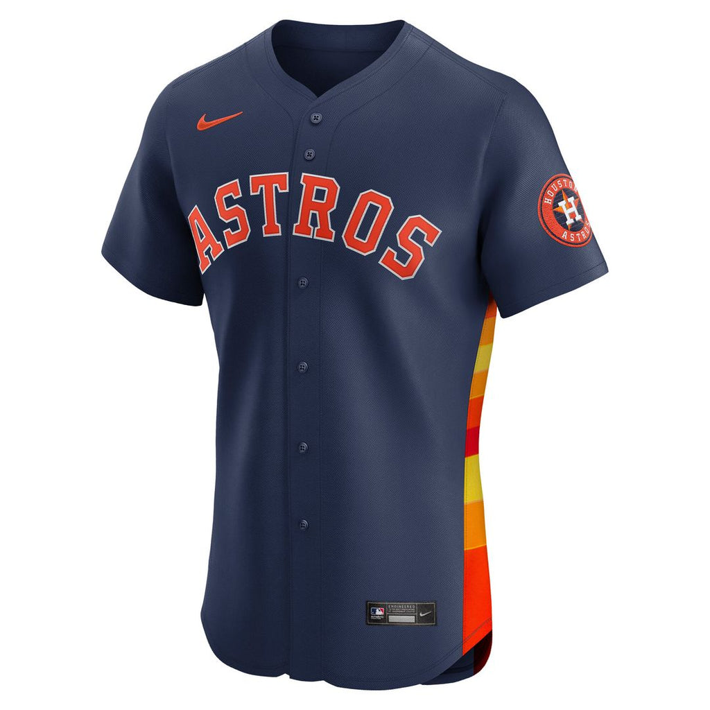 Houston Astros Nike Alternate 2 Elite Jersey - Navy Official MLB Team Apparel Baseball Fan Gear