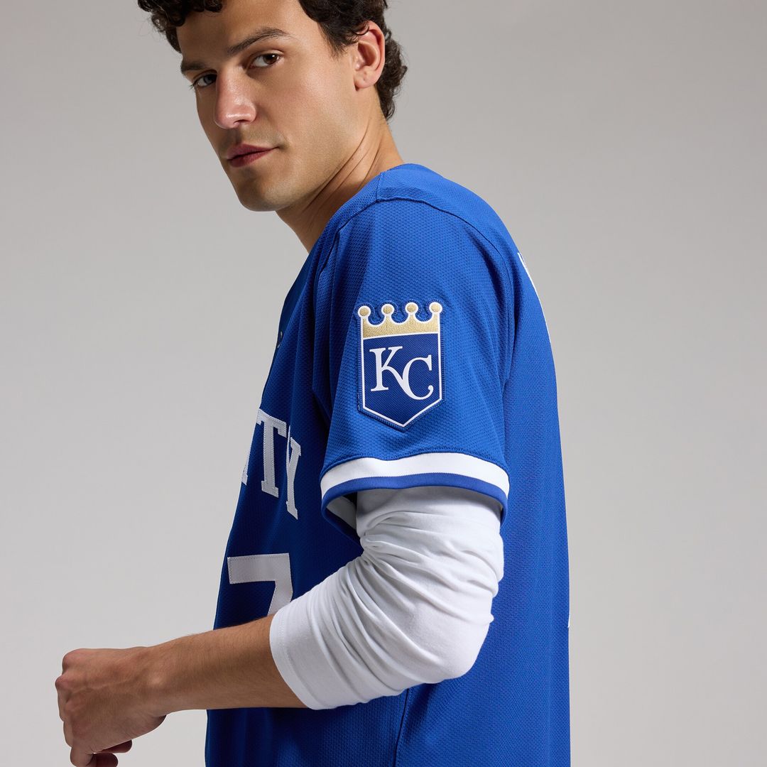 Bobby Witt Jr. Kansas City Royals Nike Alternate 2 Elite Player Jersey - Royal Official MLB Team Apparel Baseball Fan Gear