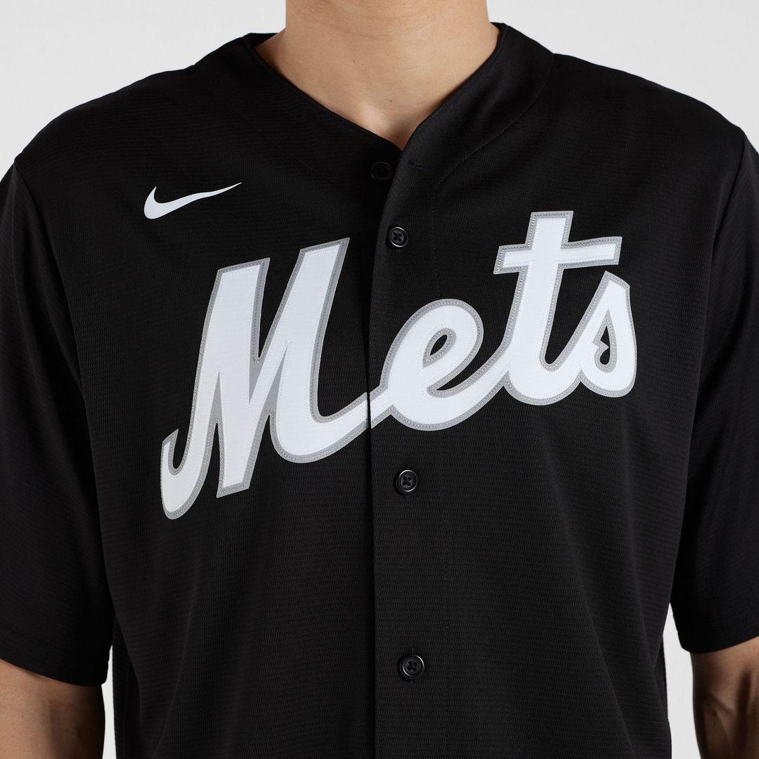 Francisco Lindor New York Mets Nike Replica Player Jersey - Black Official MLB Team Apparel Baseball Fan Gear