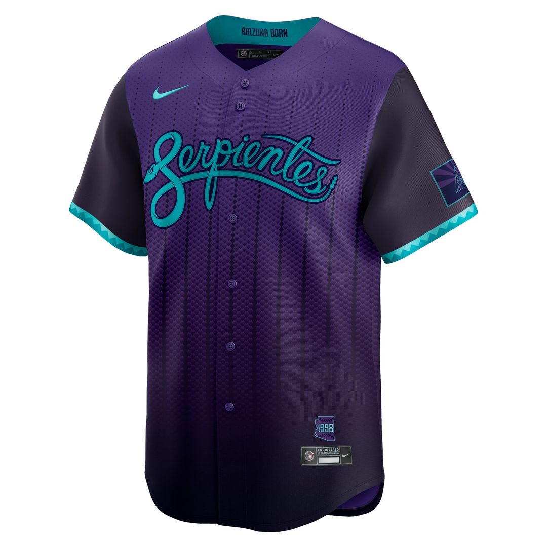 Corbin Carroll Arizona Diamondbacks Nike 2025 City Connect Limited Player Jersey - Purple Official MLB Team Apparel Baseball Fan Gear
