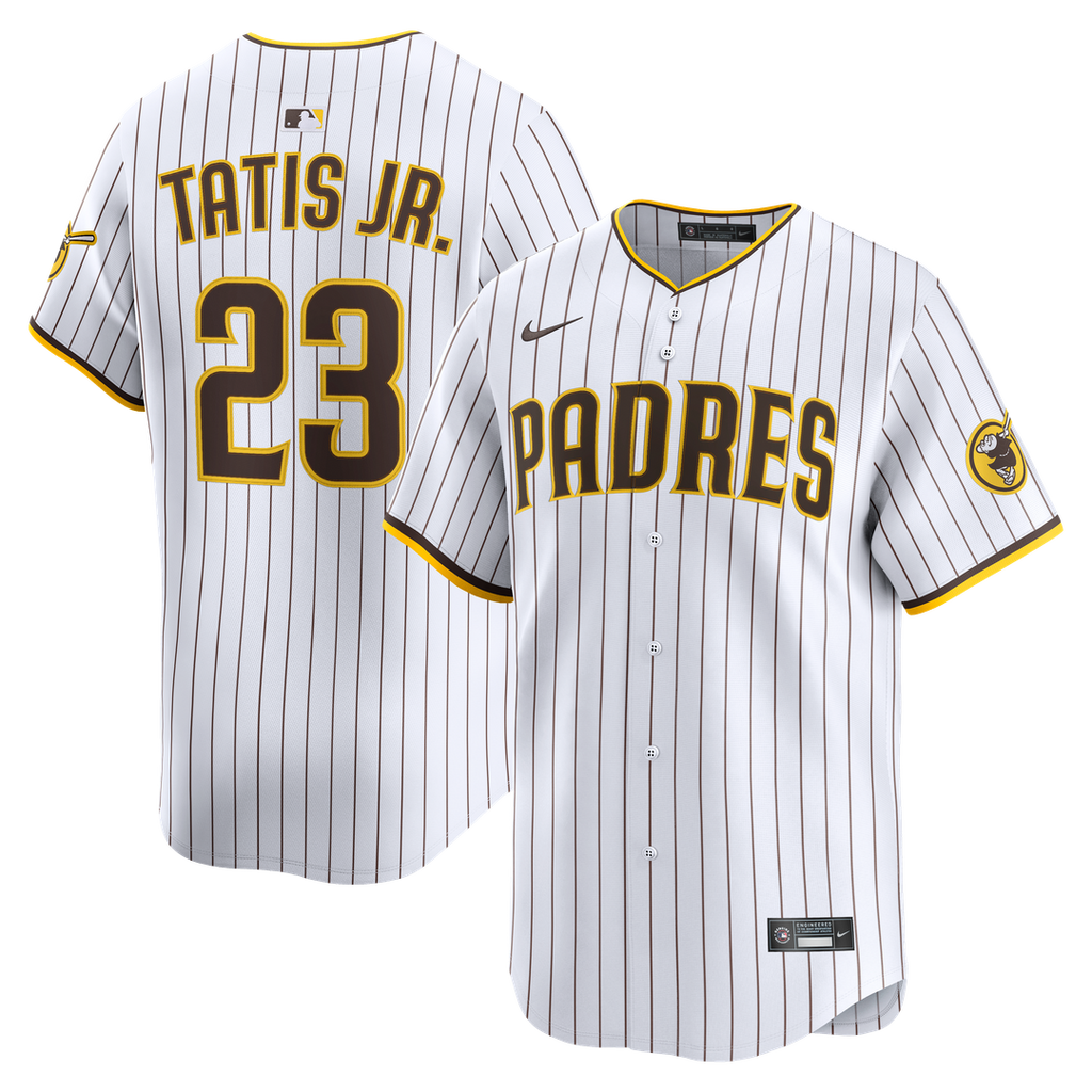 Fernando Tatis Jr. San Diego Padres Nike Home Limited Player Jersey - White Official MLB Team Apparel Baseball Fan Gear