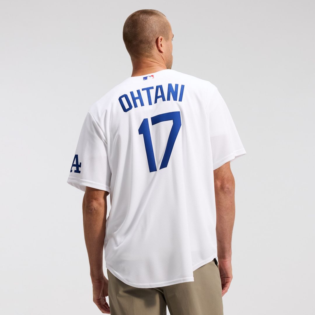 Shohei Ohtani Los Angeles Dodgers Nike Home Stadium Jersey - White Official MLB Team Apparel Baseball Fan Gear