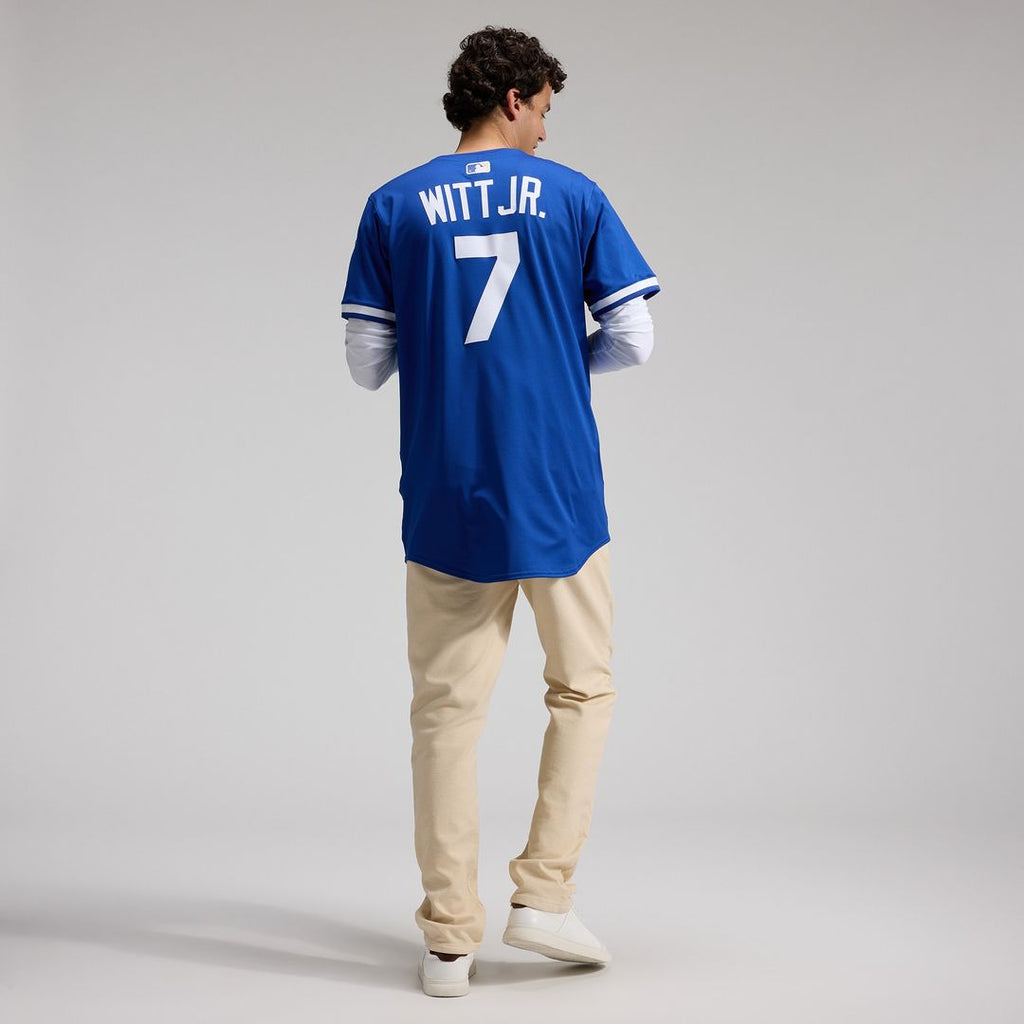 Bobby Witt Jr. Kansas City Royals Nike Alternate 2 Elite Player Jersey - Royal Official MLB Team Apparel Baseball Fan Gear