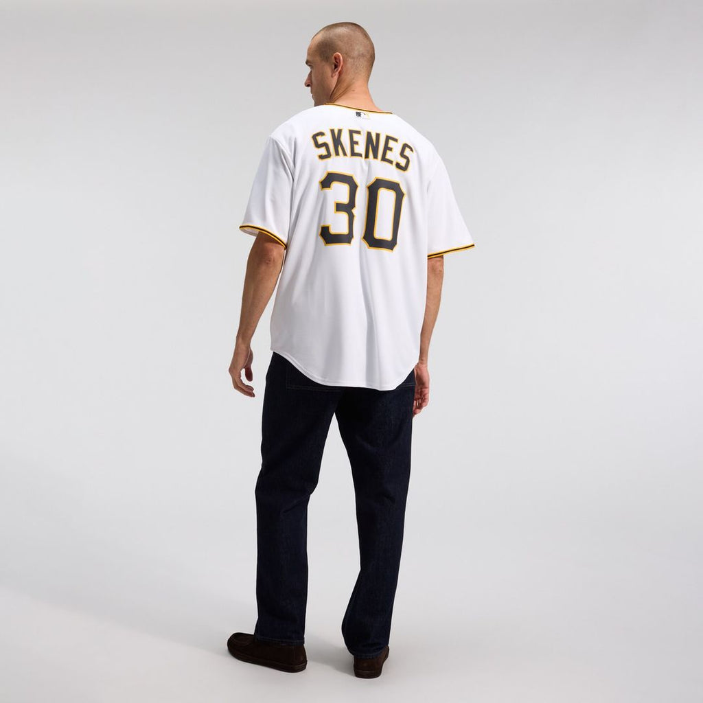 Paul Skenes Pittsburgh Pirates Nike Home Replica Player Jersey - White Official MLB Team Apparel Baseball Fan Gear