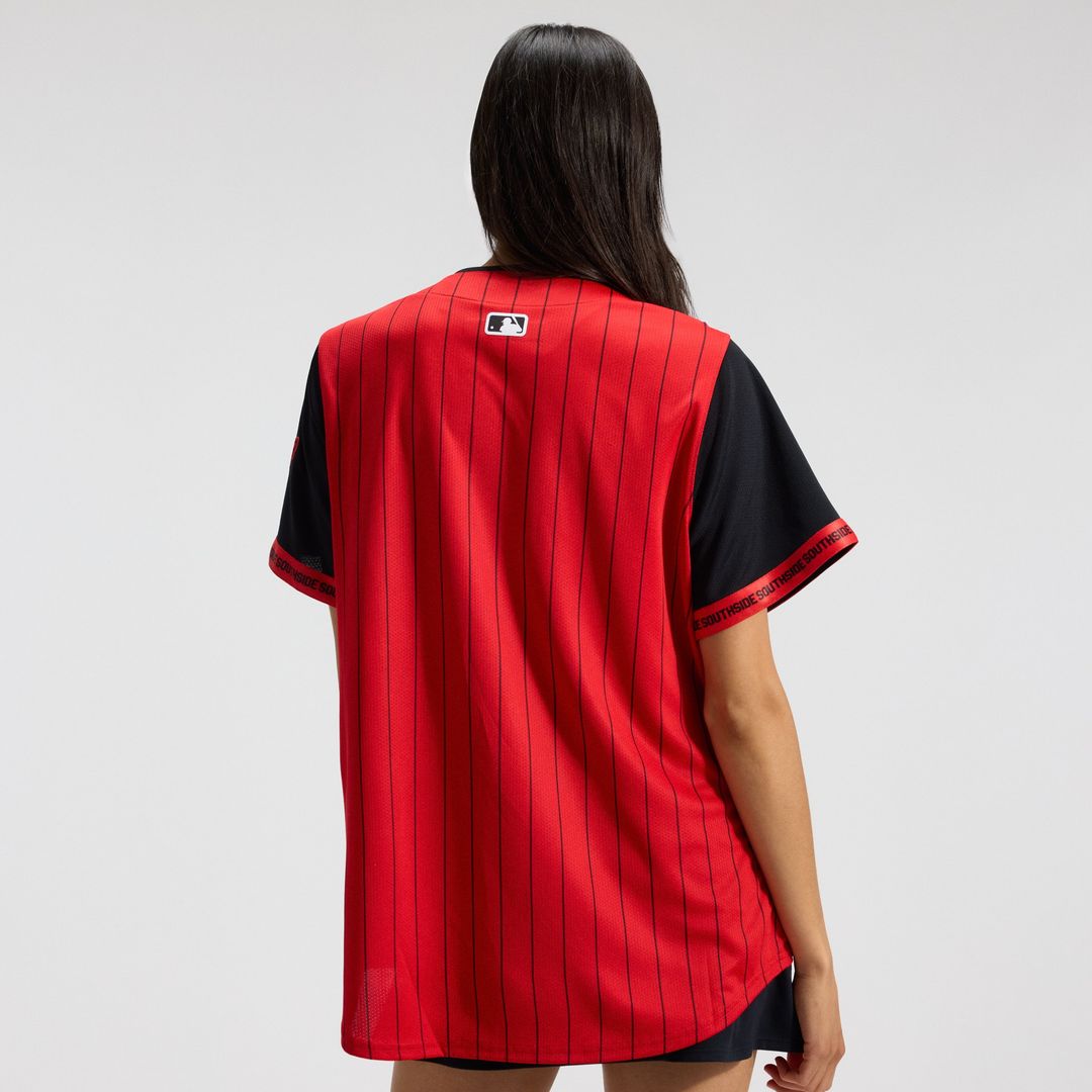 Chicago White Sox Nike Women's 2025 City Connect Limited Jersey - Red/Black Official MLB Team Apparel Baseball Fan Gear