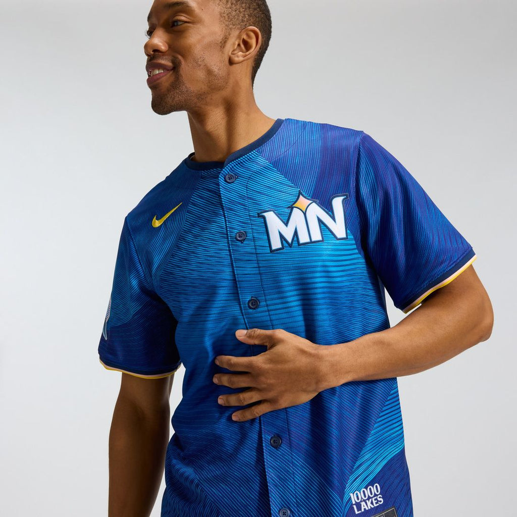 Minnesota Twins Nike City Connect Limited Jersey - Royal Official MLB Team Apparel Baseball Fan Gear
