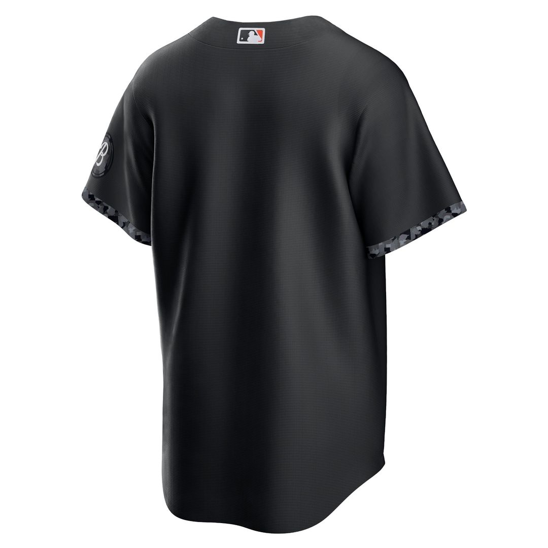Baltimore Orioles Nike City Connect Replica Jersey - Black Official MLB Team Apparel Baseball Fan Gear