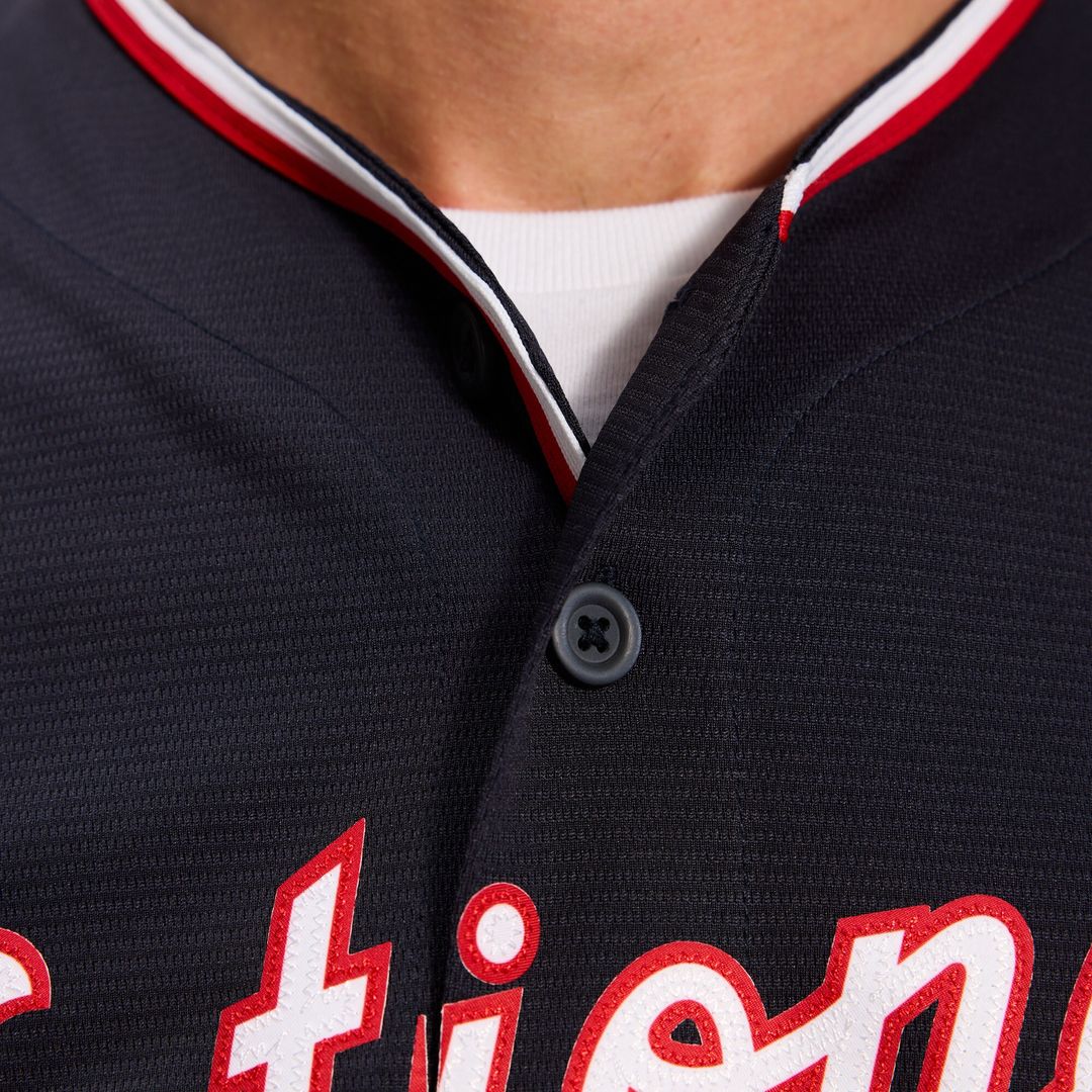 Dylan Crews Washington Nationals Nike Alternate Replica Jersey - Navy Official MLB Team Apparel Baseball Fan Gear