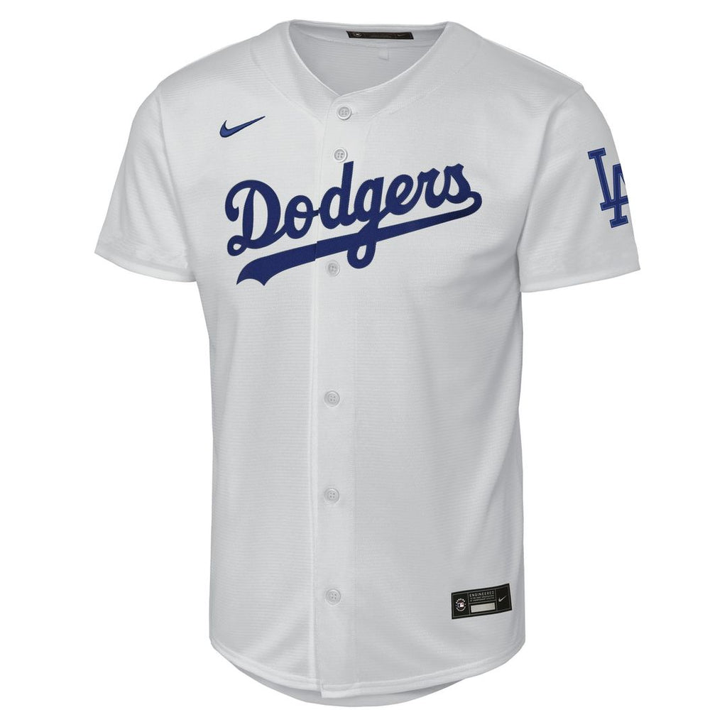 Los Angeles Dodgers Nike Youth Alternate Stadium Jersey - Gray Official MLB Team Apparel Baseball Fan Gear