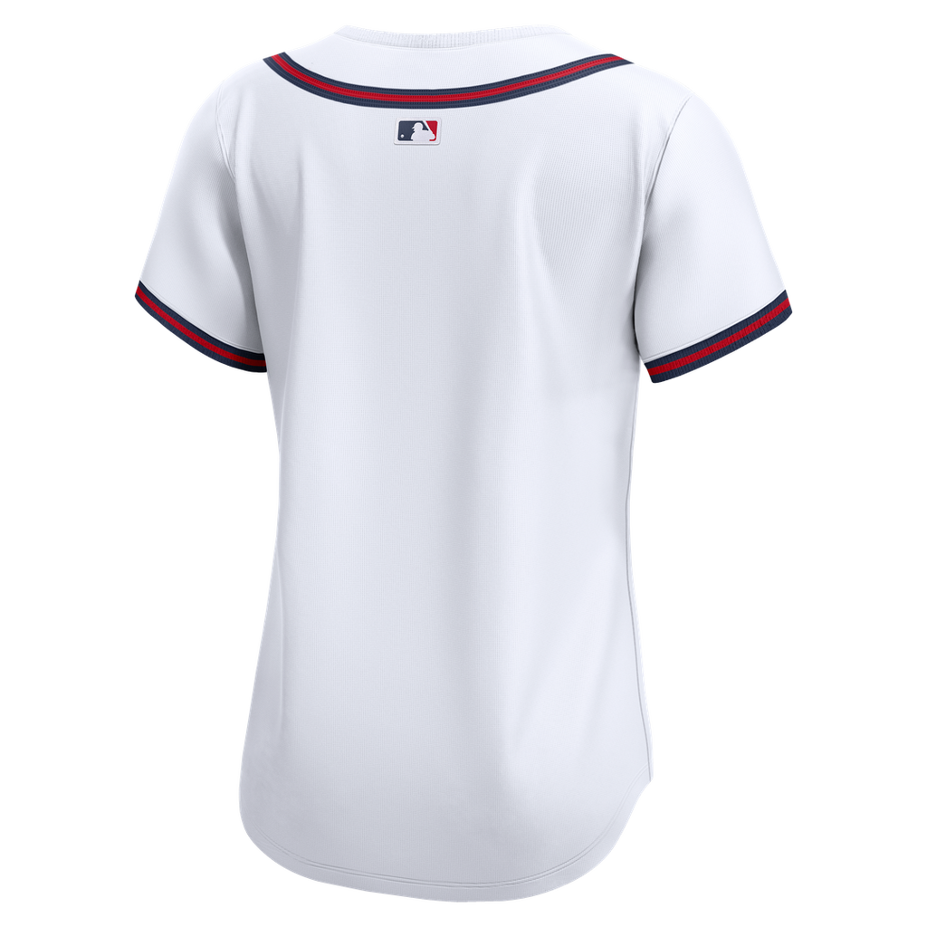 Atlanta Braves Nike Home Women's Limited Jersey - White Official MLB Team Apparel Baseball Fan Gear
