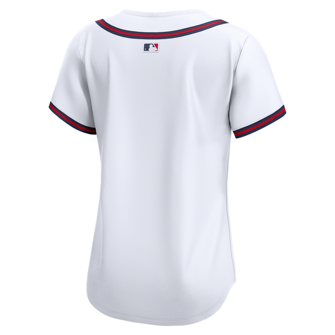 Atlanta Braves Nike Home Women's Limited Jersey - White Official MLB Team Apparel Baseball Fan Gear