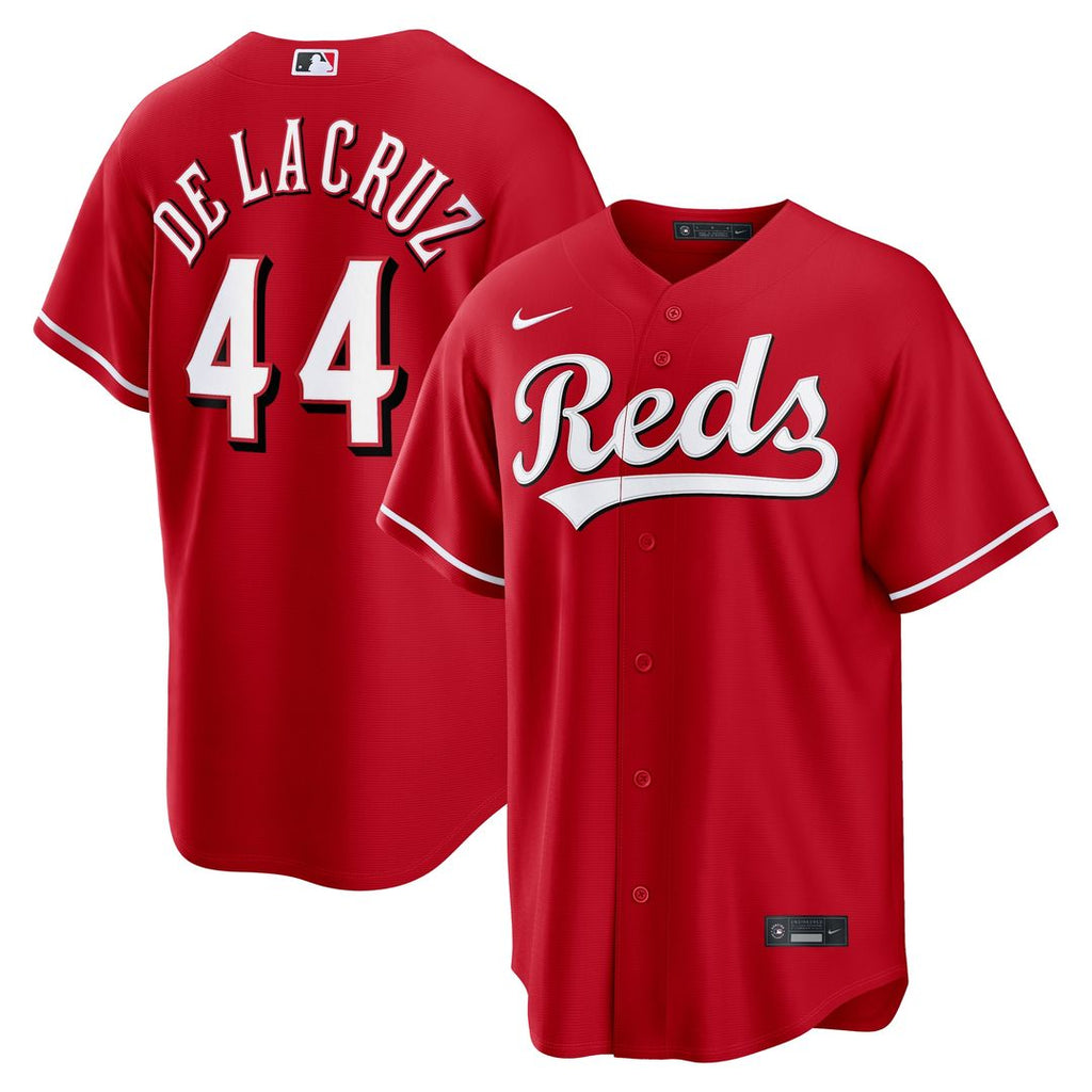 Elly De La Cruz Cincinnati Reds Nike Alternate Replica Jersey - Red Official MLB Team Apparel Baseball Fan Gear