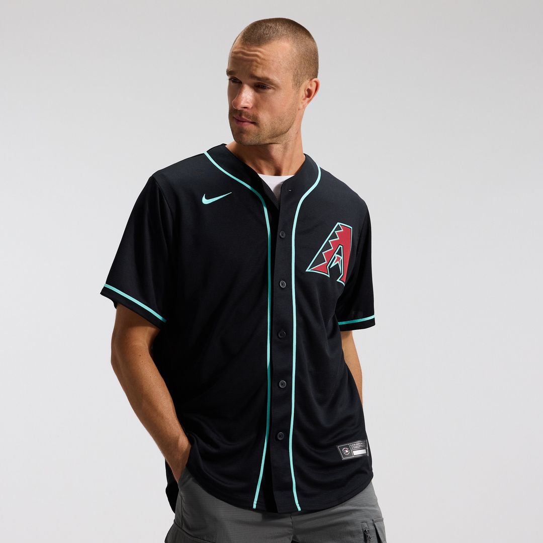 Corbin Carroll Arizona Diamondbacks Nike Alternate Replica Jersey - Black Official MLB Team Apparel Baseball Fan Gear