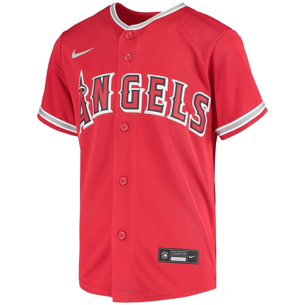 Anthony Rendon Los Angeles Angels Nike Youth Alternate Replica Player Jersey - Red Official MLB Team Apparel Baseball Fan Gear
