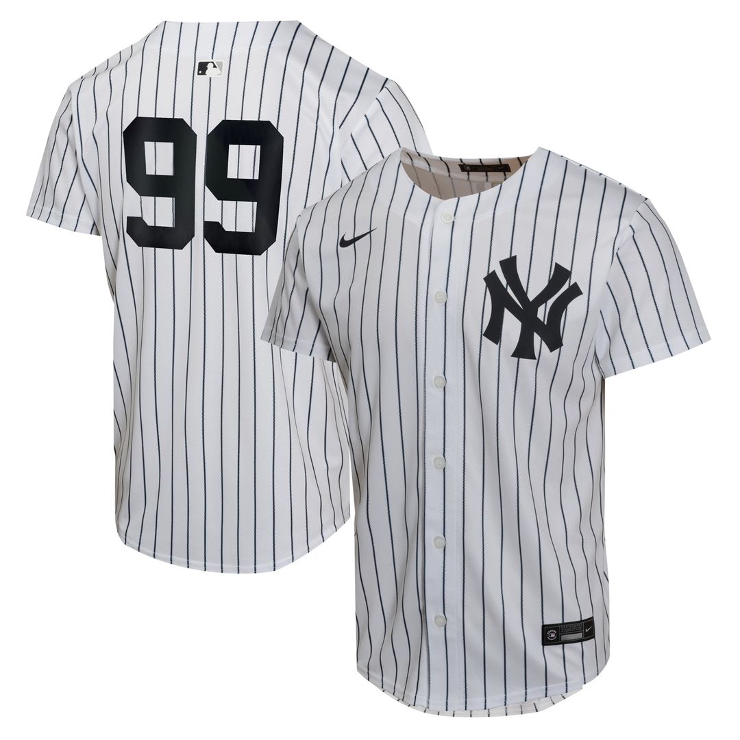 Aaron Judge New York Yankees Nike Youth Home Game Player Jersey - White Official MLB Team Apparel Baseball Fan Gear