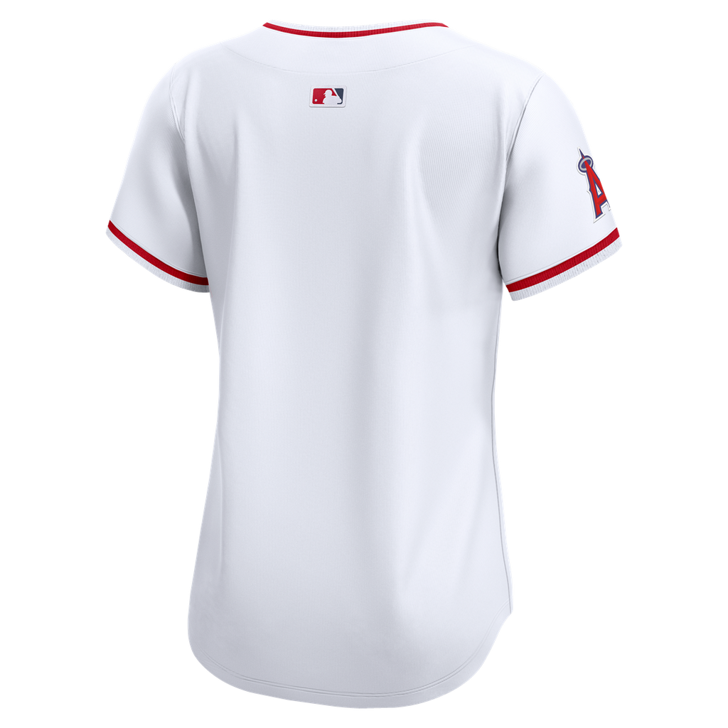Los Angeles Angels Nike Women's Home Limited Jersey - White Official MLB Team Apparel Baseball Fan Gear