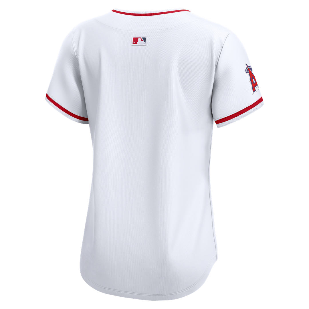 Los Angeles Angels Nike Women's Home Limited Jersey - White Official MLB Team Apparel Baseball Fan Gear