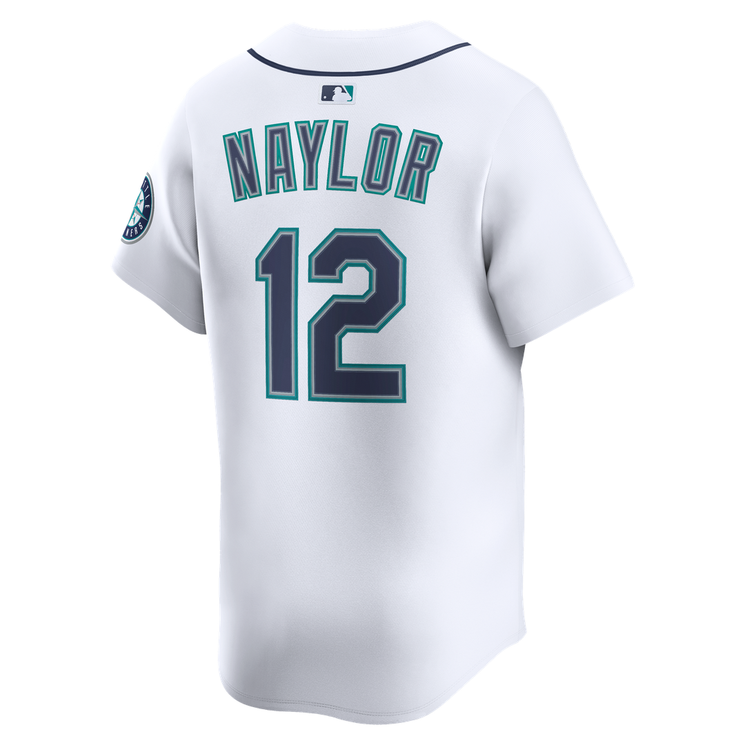 Josh Naylor Seattle Mariners Nike Home Limited Jersey - White Official MLB Team Apparel Baseball Fan Gear