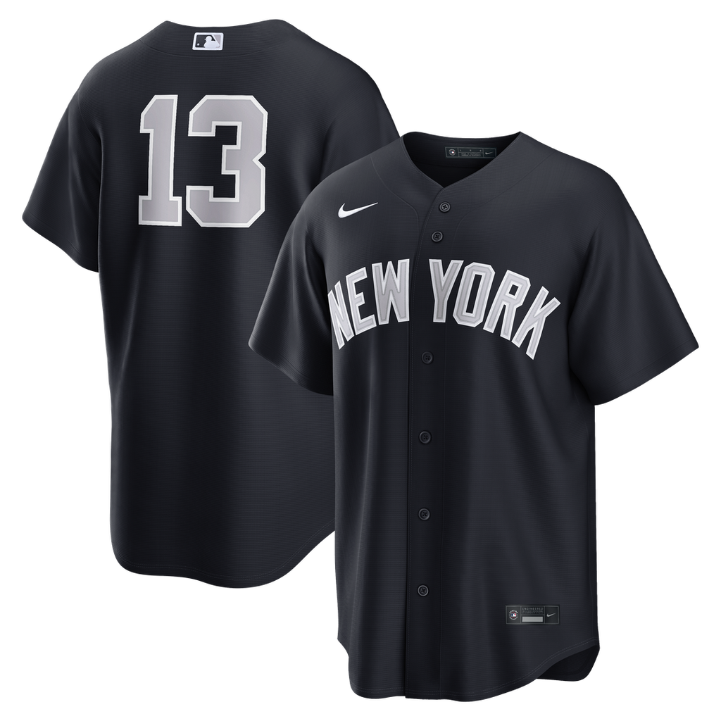 Jazz Chisholm Jr. New York Yankees Nike Alternate Replica Jersey - Navy Official MLB Team Apparel Baseball Fan Gear