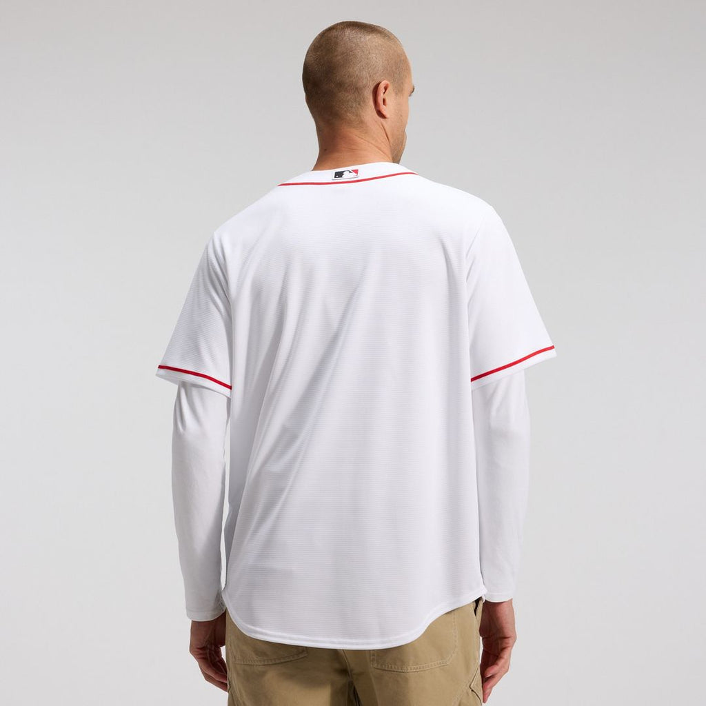 Cincinnati Reds Nike Home Replica Team Jersey - White Official MLB Team Apparel Baseball Fan Gear