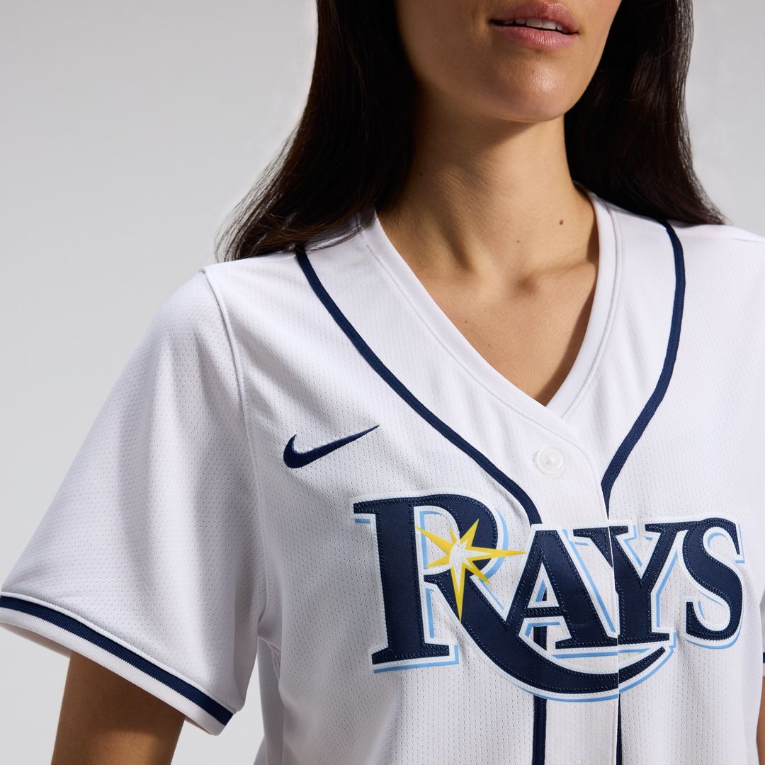 Tampa Bay Rays Nike Women's Home Limited Jersey - White Official MLB Team Apparel Baseball Fan Gear