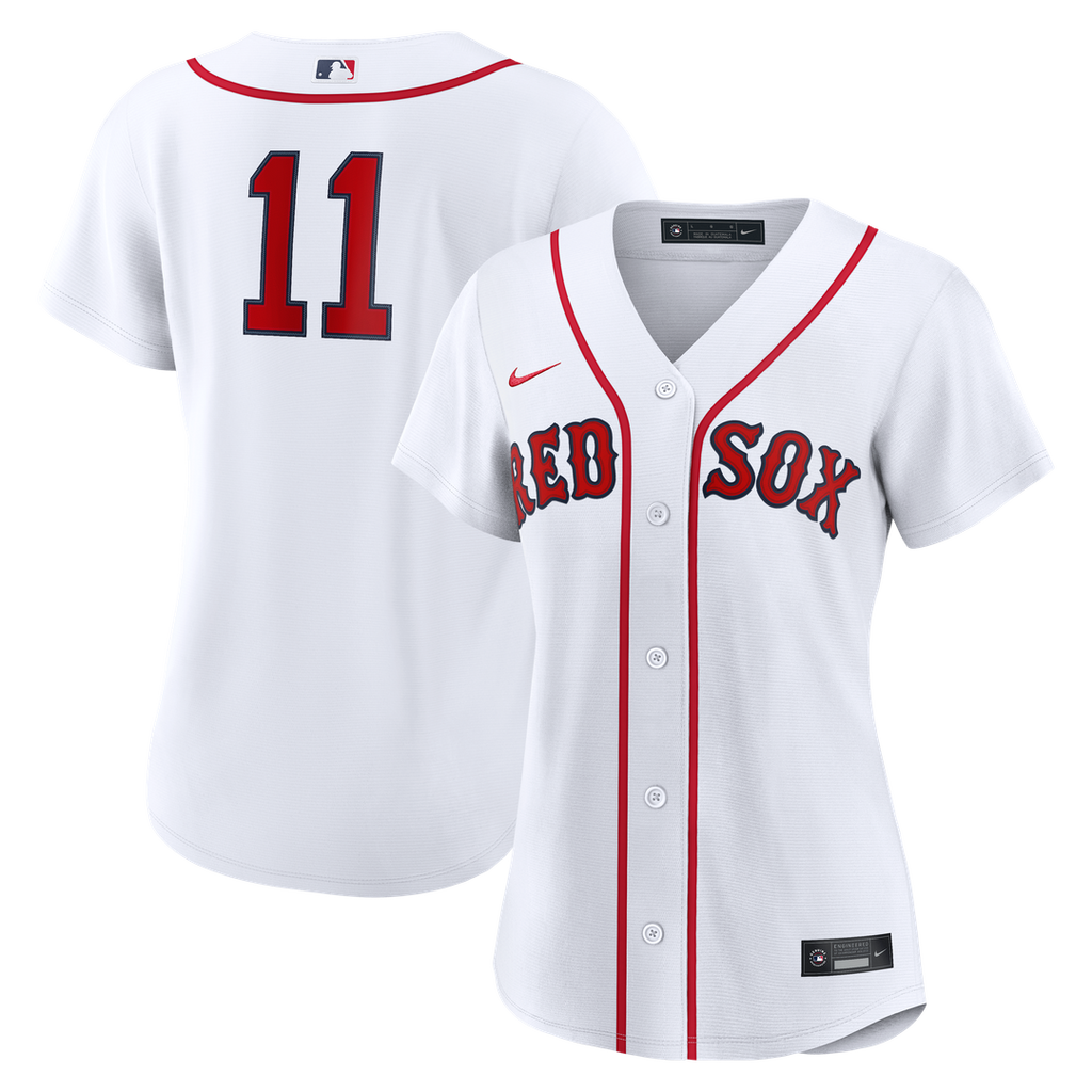 Marcelo Mayer Boston Red Sox Nike Women's Home Replica Jersey - White Official MLB Team Apparel Baseball Fan Gear