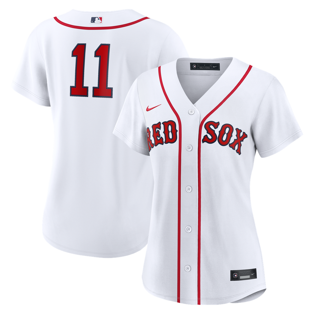 Marcelo Mayer Boston Red Sox Nike Women's Home Replica Jersey - White Official MLB Team Apparel Baseball Fan Gear
