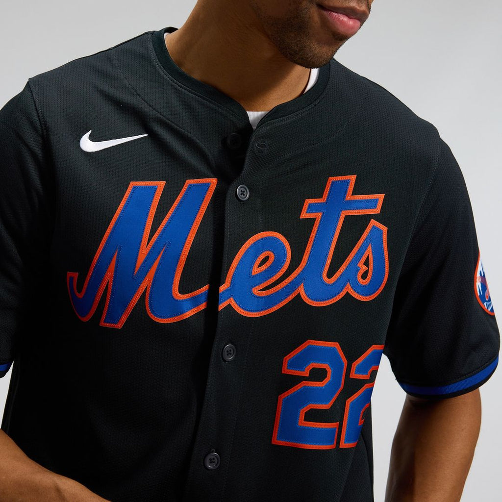Juan Soto New York Mets Nike Alternate Limited Player Jersey - Black Official MLB Team Apparel Baseball Fan Gear