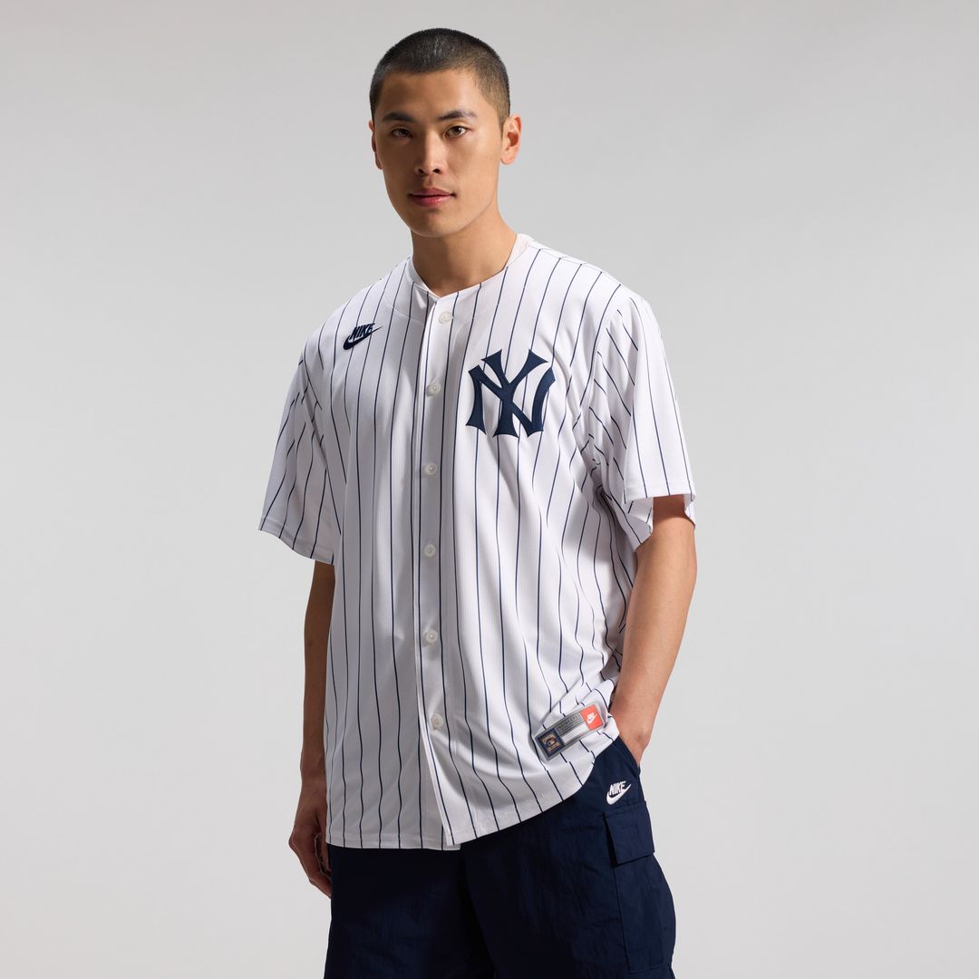 Babe Ruth New York Yankees Nike Throwback Cooperstown Collection Limited Jersey - White Official MLB Team Apparel Baseball Fan Gear