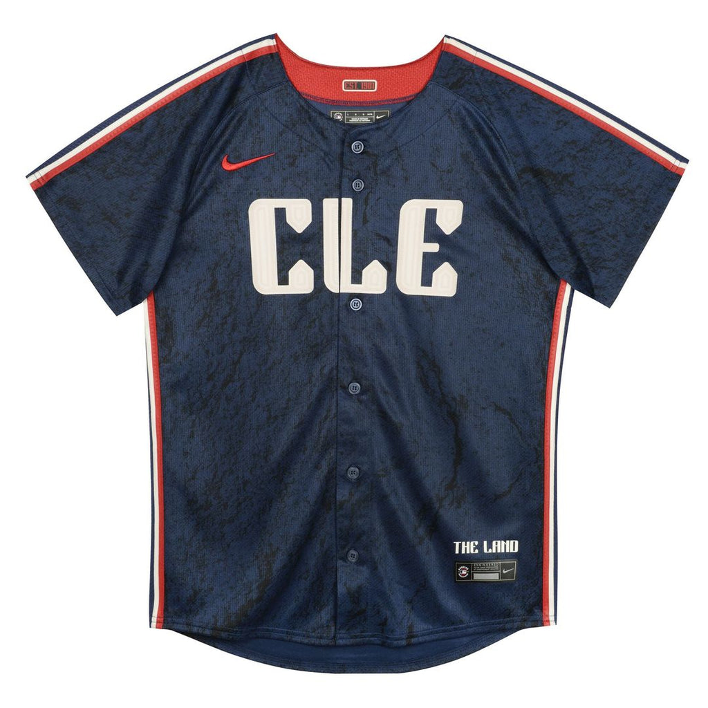 Cleveland Guardians Nike Preschool City Connect Jersey - Navy Official MLB Team Apparel Baseball Fan Gear