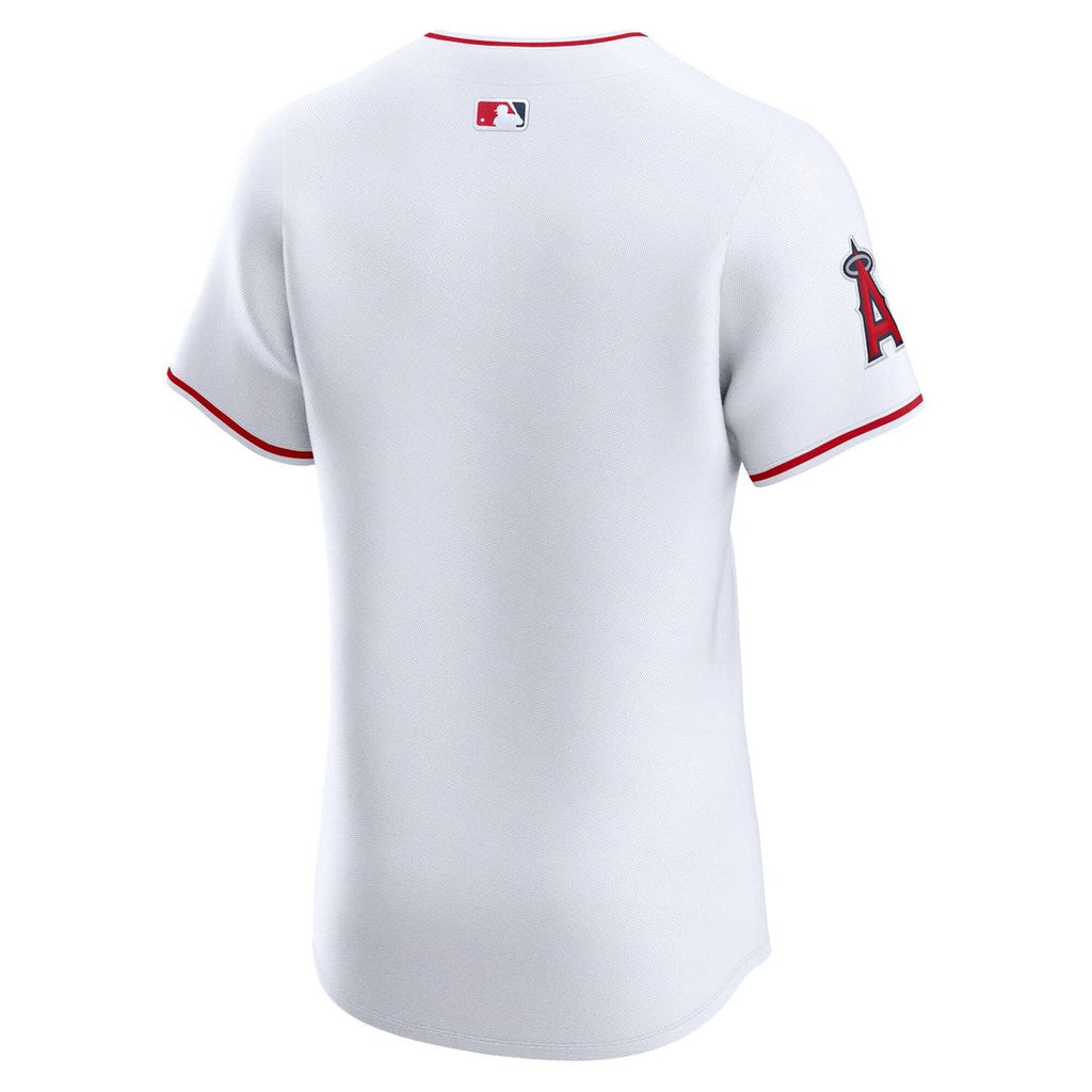 Los Angeles Angels Nike Home Elite Jersey - White Official MLB Team Apparel Baseball Fan Gear